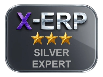 X-ERP SILVER EXPERT Badge