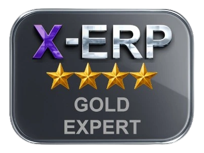 X-ERP GOLD EXPERT Badge