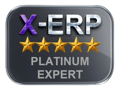 X-ERP PLATINUM EXPERT Badge